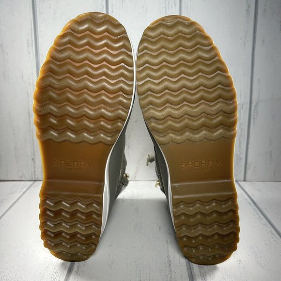 Sperry Women's Maritime Repel Snow Boots Thinsulate Waterproof Taupe Size 7.5 - Picture 16 of 16